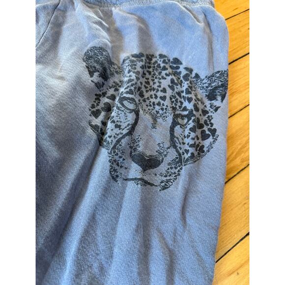 Lauren Moshi Brynn Heart leopard sweatpants - Picture 4 of 8